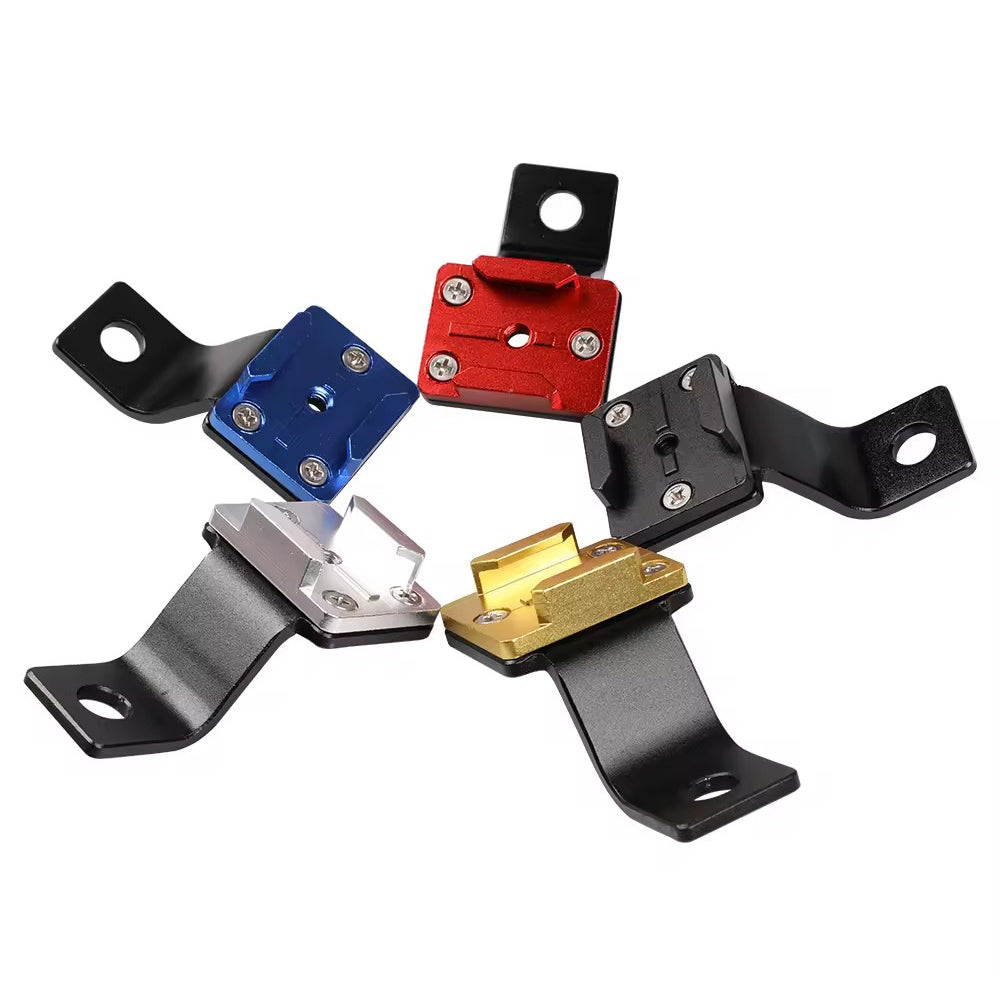 G082 For GoPro Action Camera Motorcycle Rearview Mirror Mount Bracket CNC Aluminum Alloy Camera Holder G082 For GoPro Action Camera Motorcycle Rearview Mirror Mount Bracket CNC Aluminum Alloy Camera Holder